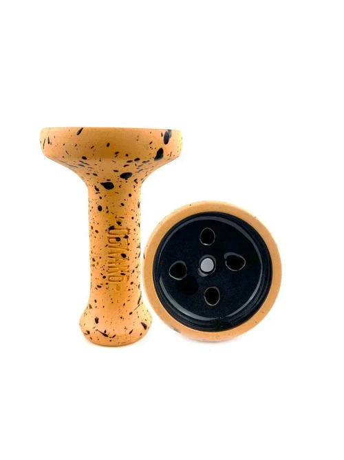 Чаша ОБЛАКО MONO Black (Оранжевый с черной)