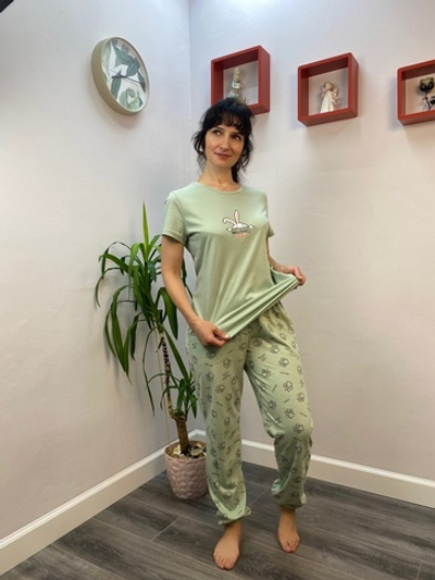 Пижама женская "901 03 83 К.П" брюки (Р 72)