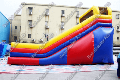 Коммерческий надувной батут "Русские салазки"