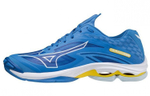 Mizuno Volleyball Shoes Men"s Low top Blue/White/Yellow