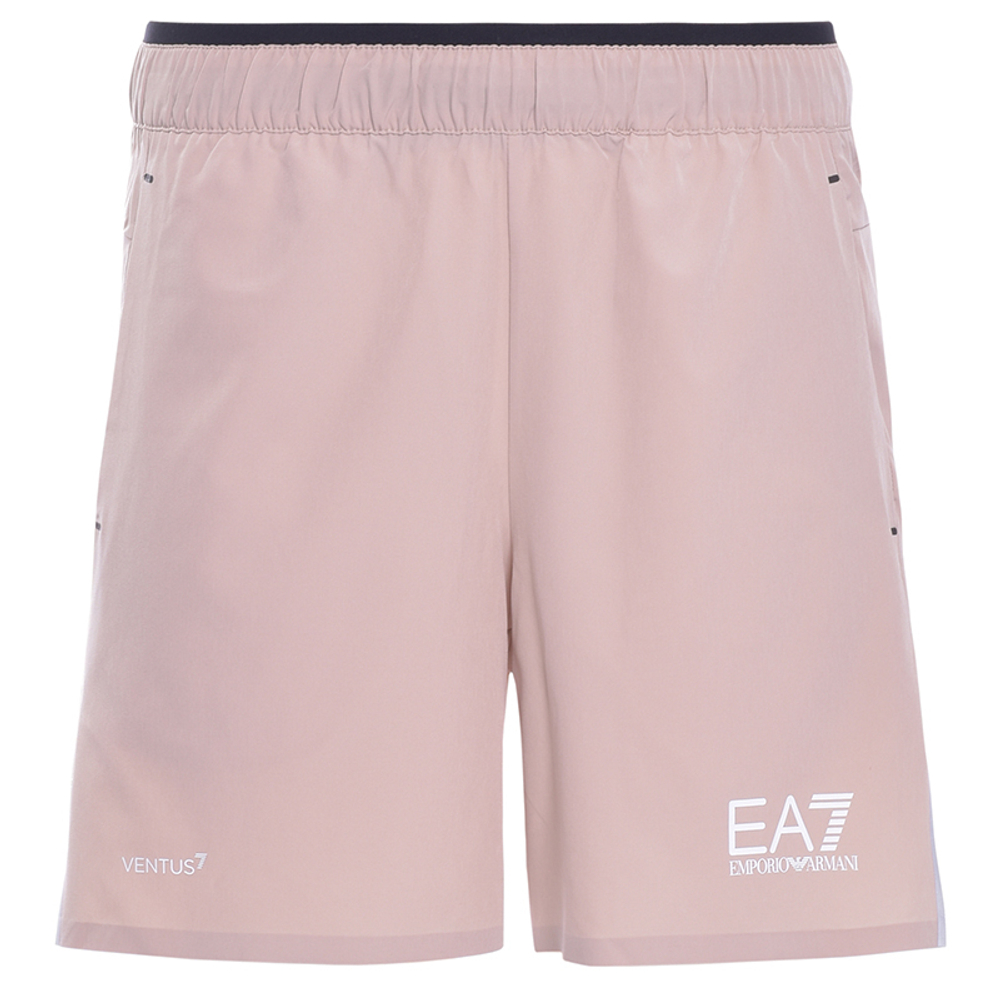 Теннисные шорты EA7 Man Woven Shorts - Beige