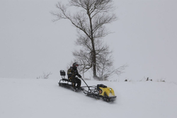 Мотобуксировщик РЫБАК PKD. PSD 17 л.с. (длинная база 1430мм)