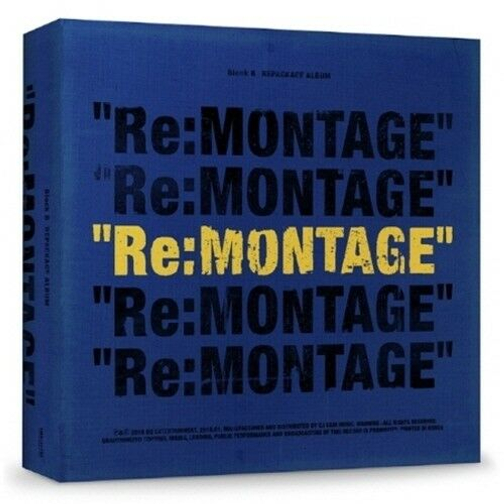 Альбом Block B - Re:Montage Repackage Album
