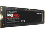 SSD накопитель Samsung 990 PRO 2ТБ, M.2 2280, PCIe 4.0 x4, NVMe [MZ-V9P2T0B/AM]