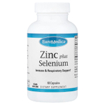 EuroMedica, цинк и селен, 60 капсул