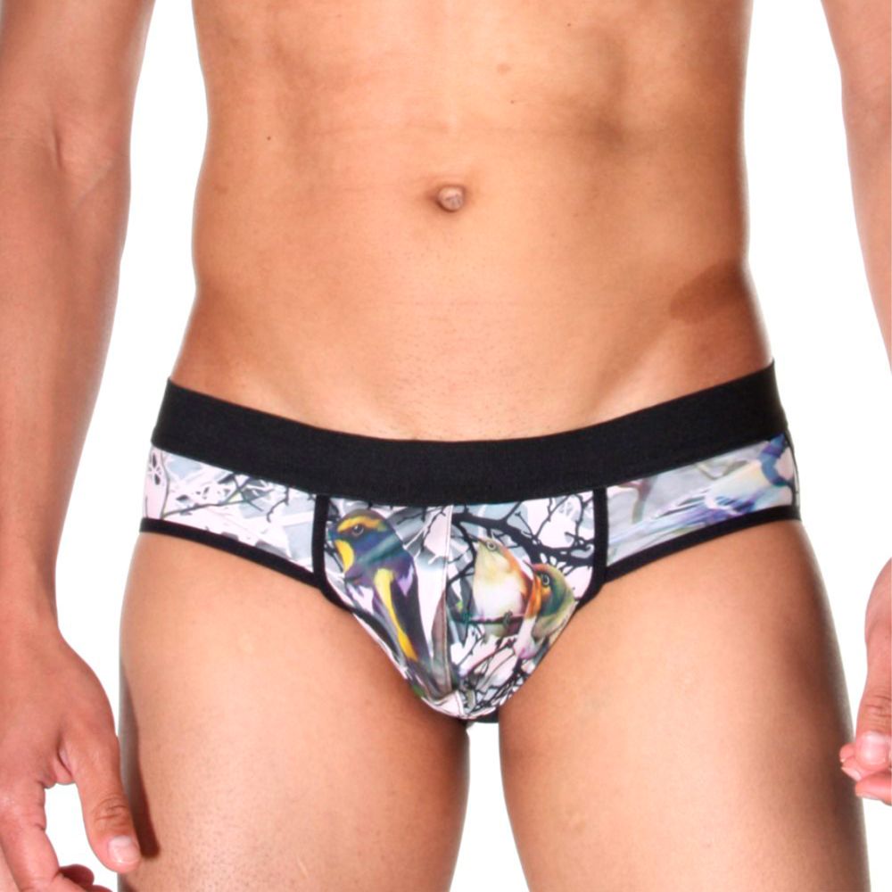 Мужские трусы джоки серые с принтом Cosmos Colors TW50_BBY