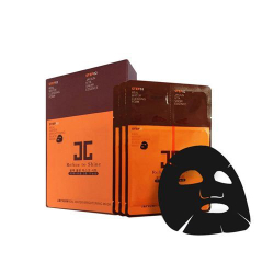 JayJun Cosmetic Real Water Brightening Black Mask трёхшаговая экспресс-маска для восстановления кожи
