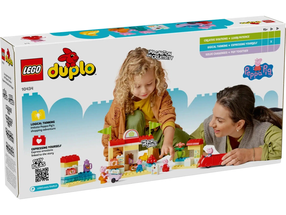 Конструктор LEGO Duplo 10434 Peppa Pig: супермаркет