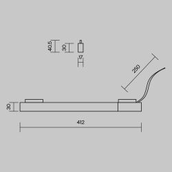 Блок питания Maytoni Levity 100W 24V IP20 TRA184DR-100B