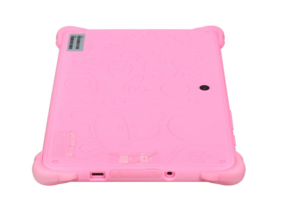 8" Планшет DEXP C18 Kid's 3G (C18 Kid's) 32 ГБ розовый - 1280x800, IPS, 4x1,3 ГГц, 2 гб, 4000 мА*ч, Android 11. x
