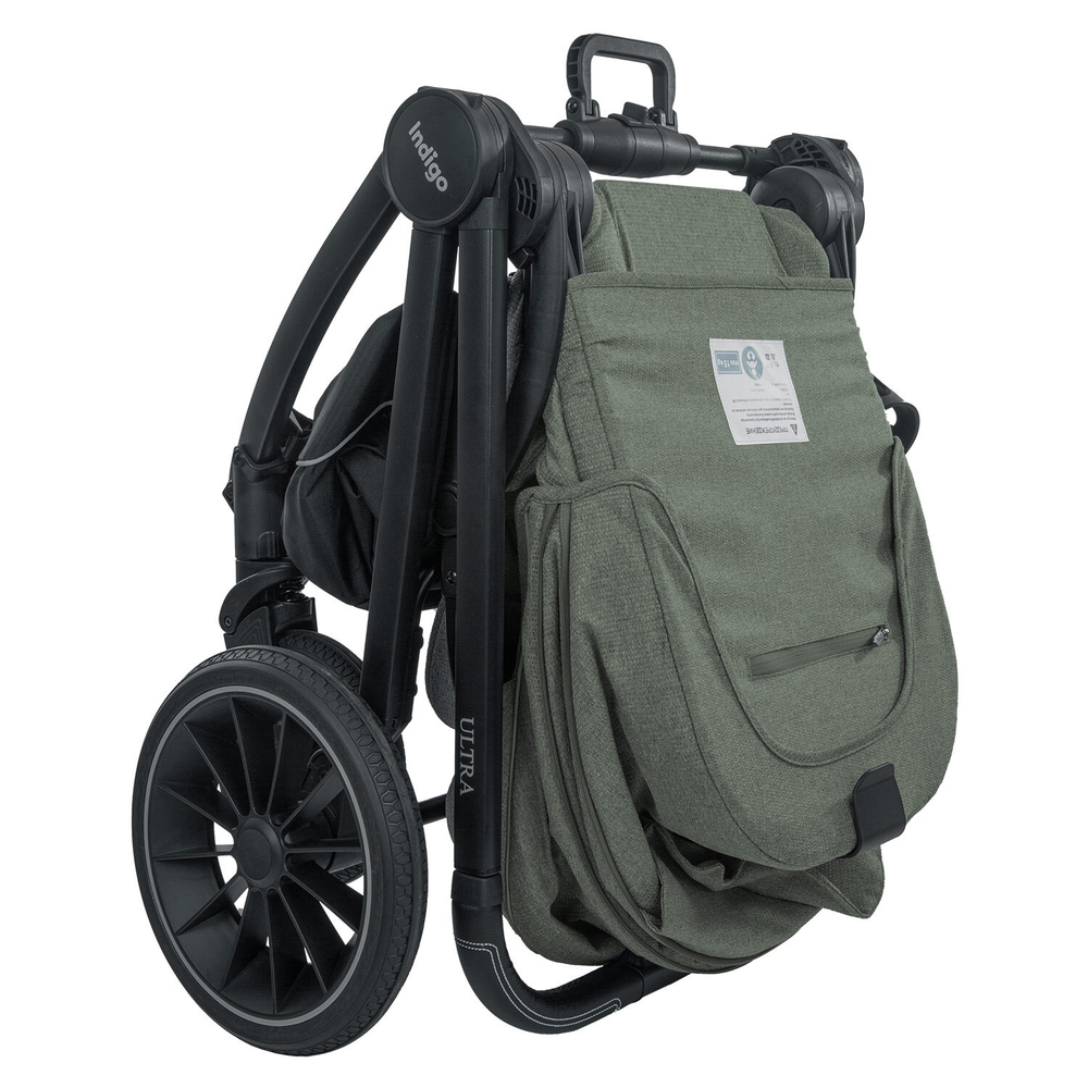Детская коляска Indigo ULTRA 3в1 зеленый