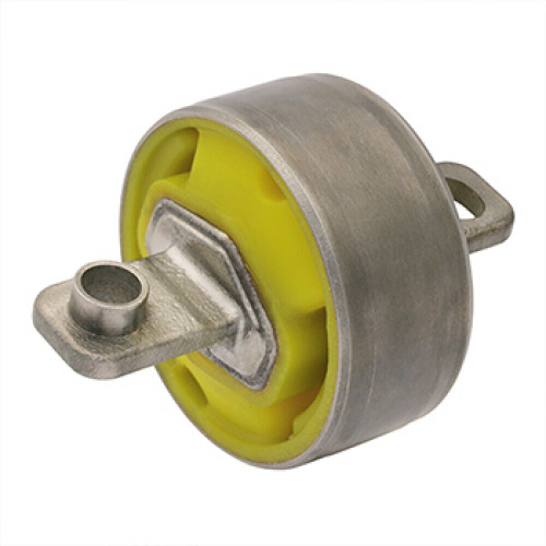 Полиуретановый сайлентблок задней подвески, нижнего продольного рычага, крепление к кузову, правый (1 шт.), Точка опоры.12-06-3721