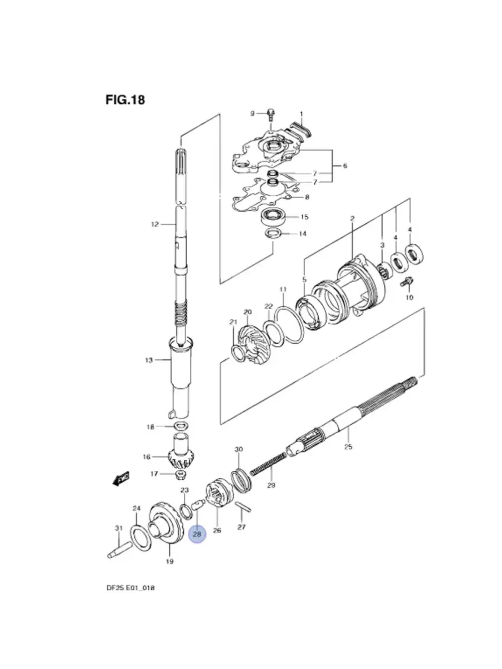 Стопор для лодочных моторов 09209-08016-000