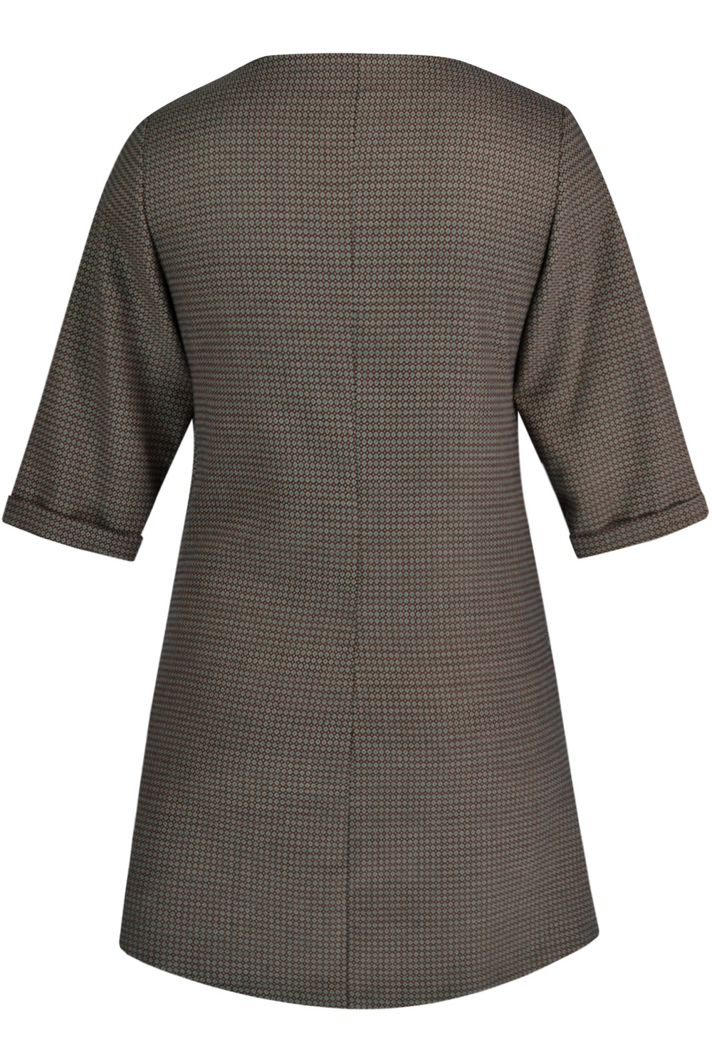 Платье-туника 1054Ла, Бирюз.круг #297БКр211054Ла