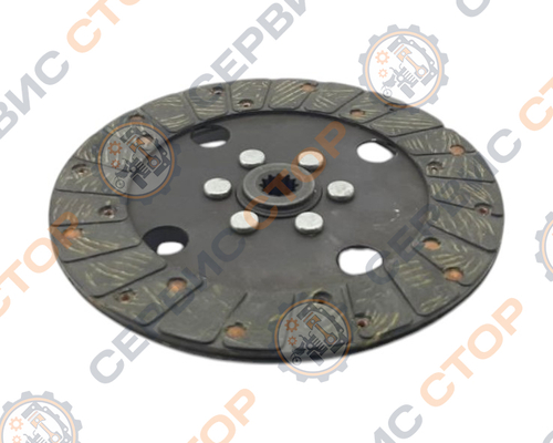 Диск сцепления ведомый Т654С 12 шлицов, D= 225 мм