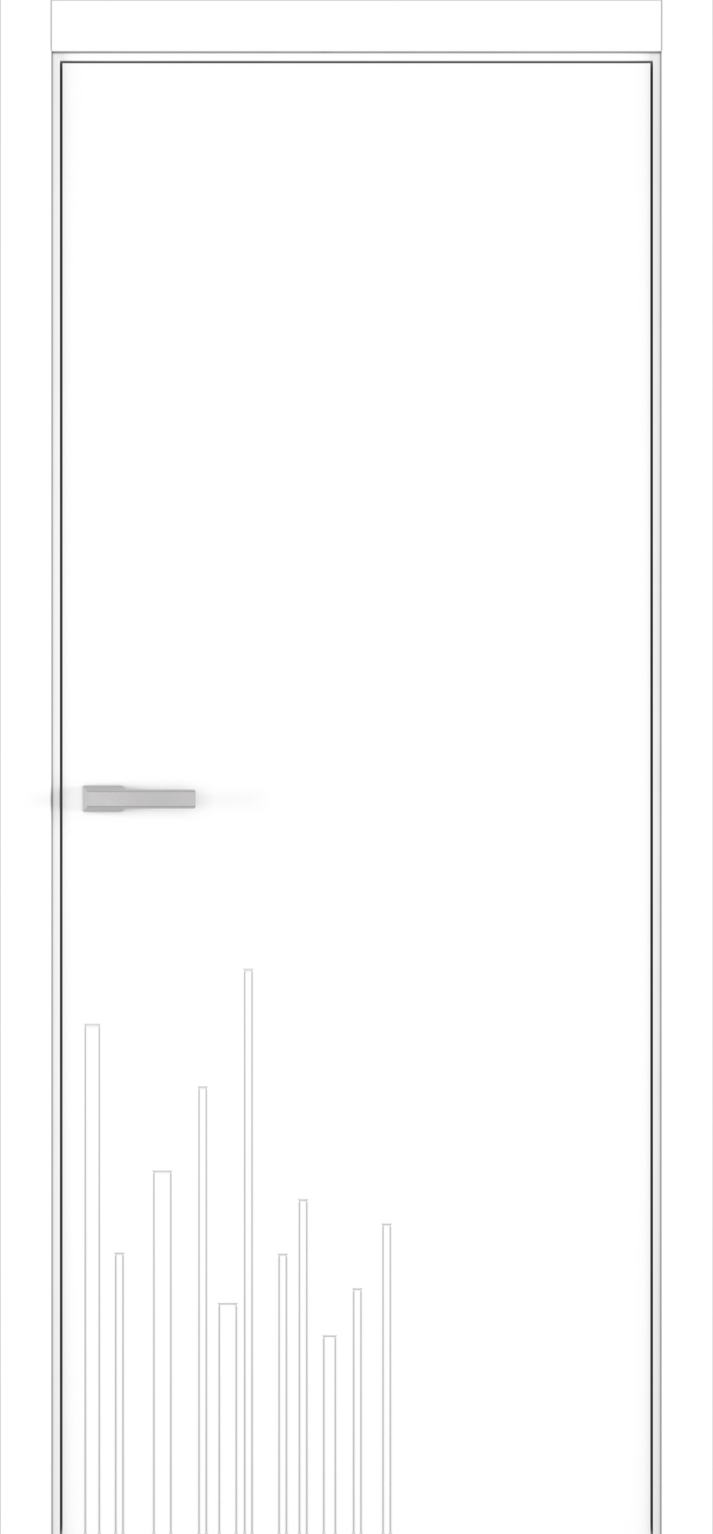 Межкомнатная дверь Zadoor Art-Lite ПГ Rain