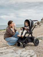 Детская коляска Happy Baby Mommer Pro 2 в 1 Black