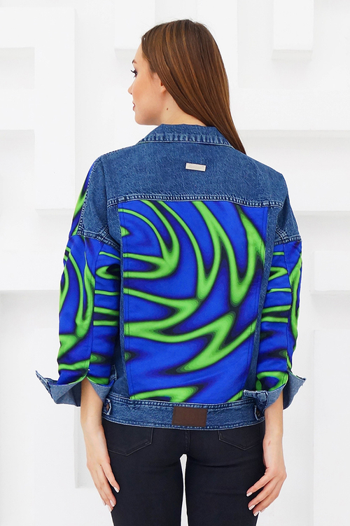 LIGVIANNI Джинсовая куртка Denim Jacket Breeze