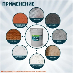 Эмаль ПФ-115 PaintGuard краска алкидная, универсальная, быстросохнущая, цвет Ярко-Зеленый - 20л/25кг