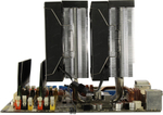 Кулер для процессора JONSBO CR-3000 (4пин, 115X/1200/1700/AM4/AM5, Al+тепл.труб)