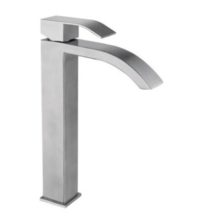 303512 Смеситель од. для раковины-чаши (НЕРЖ САТИН) ViEiR (10/1шт)