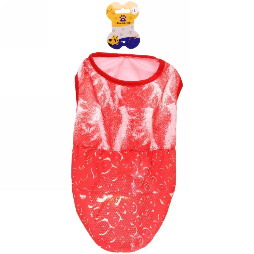 Майка для собаки «Тропикана-Яркая Клубничка» размер M (20*29*18см) Ultramarine