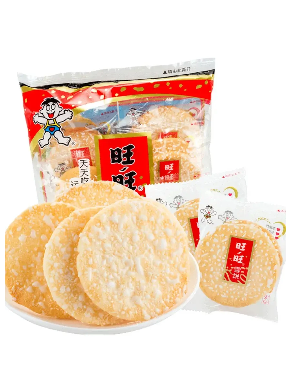 Рисовое печенье воздушные крекеры китайские 84 г * 5 шт