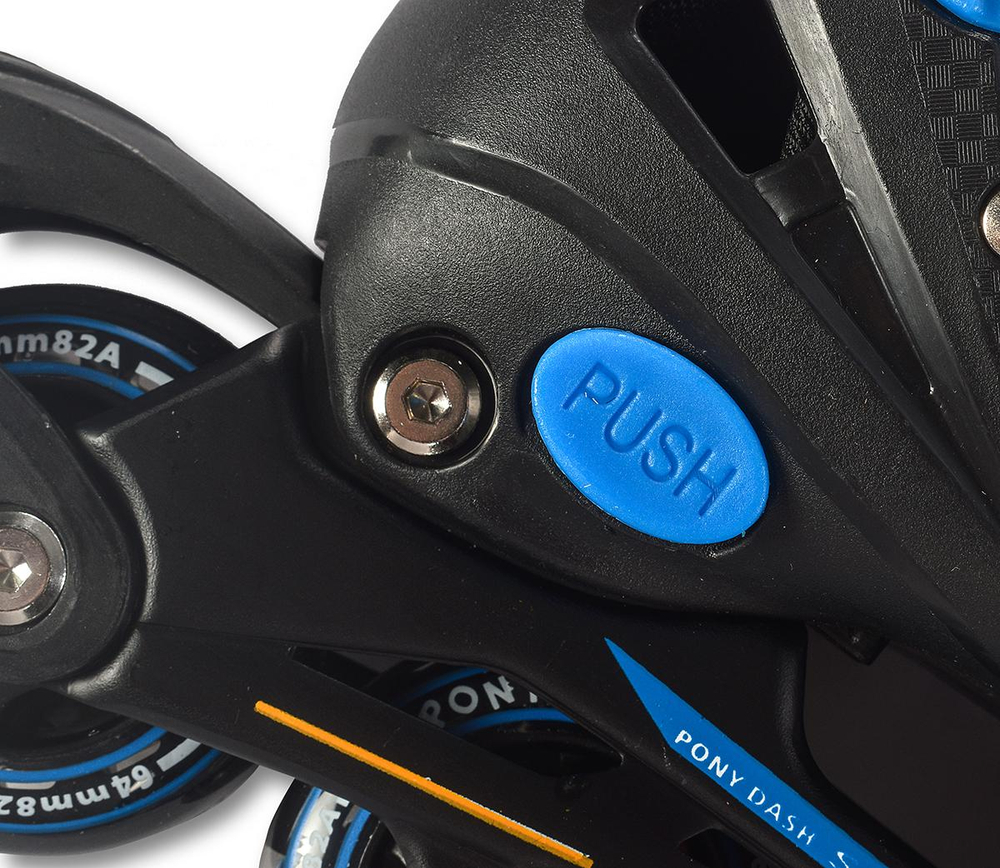 Ролики, PU полная вспышка, сумка (р-р S31-34 M35-38)