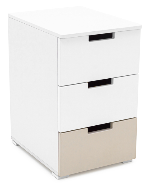 Детская тумба Бельмарко Svogen бежево белый