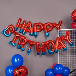 Мини-надпись «Happy Birthday. Человек-паук», 41 см