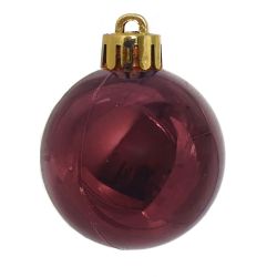 GAEM Набор из 3шт, Украшение новогоднее Шар "Трио", D8 см, L8 W8 H23,5 см