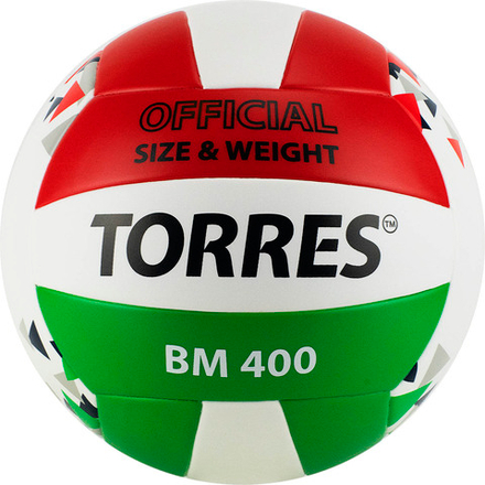 Мяч волейбольный TORRES BM400 V32015, размер 5