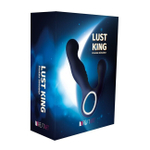 Вибратор стимулятор простаты Lust King ( перезаряжаемый) (Цвет: синий)