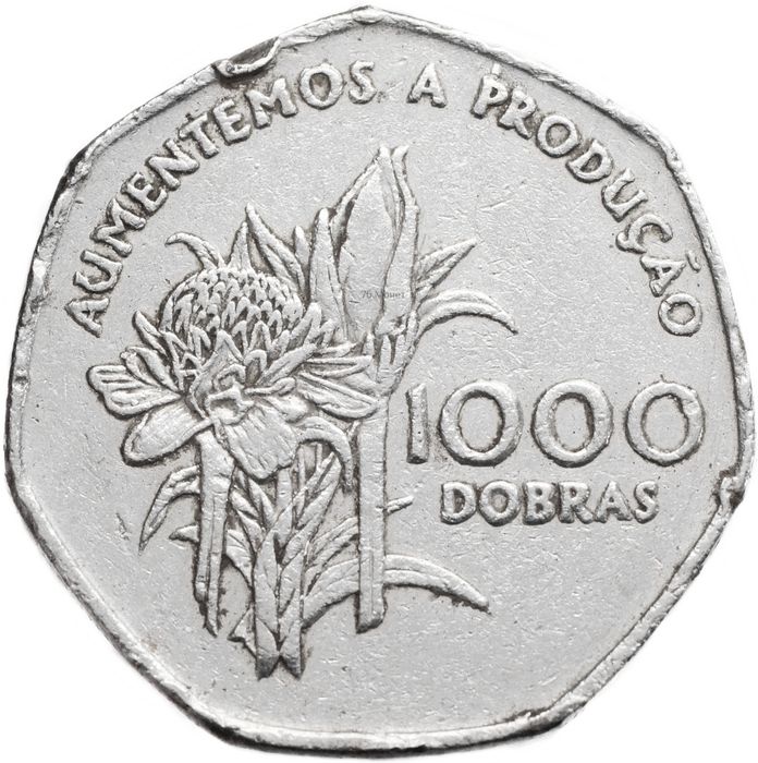 1 000 добр 1997 Сан-Томе и Принсипи