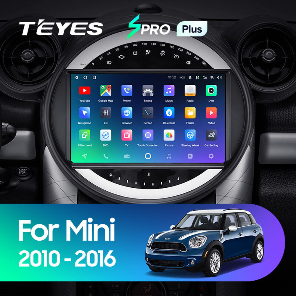 Teyes SPRO Plus 9"для BMW Mini 2010-2016