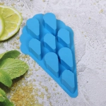 Форма для льда силиконовая «Мороженое» 19,5*11см, цвета микс