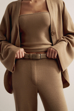 Топ-бандо LEO, бежевый