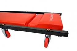 Лежак подкатной низкопрофильный красный GWC-2 Great Wolf