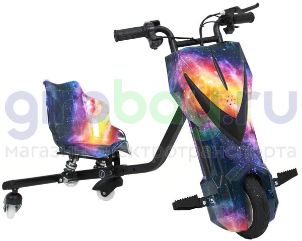 Электро Дрифт-карт IKINGI Drift Cart P2 250W (36V/4.4Ah) - Синий Космос фото №3