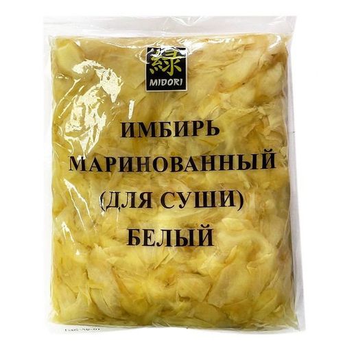 Имбирь Midori маринованный белый, 1 кг