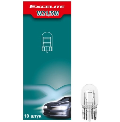 Лампа W21/5W 21/5W 12V W3x16q Excelite двухрежимная
