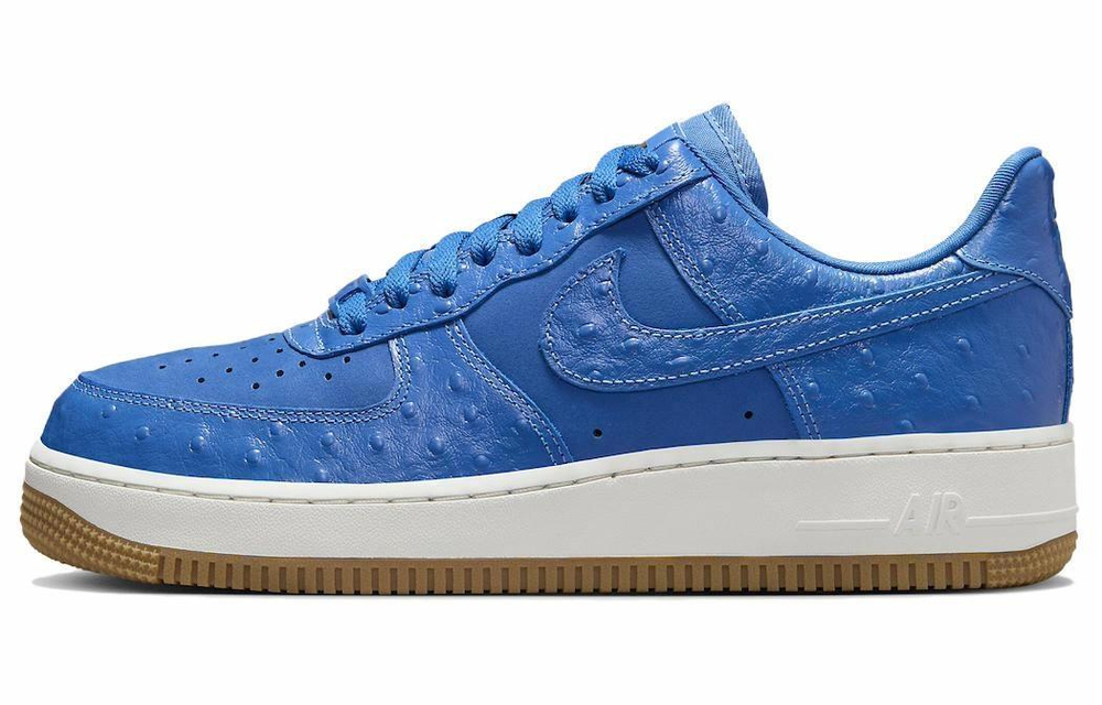 Кроссовки Nike Air Force 1 Blue Ostrich (Женская размерная сетка)