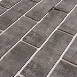 Клинкерная термопанель ППС Beryoza Ceramica Brick Wall Серый 1040х510 мм
