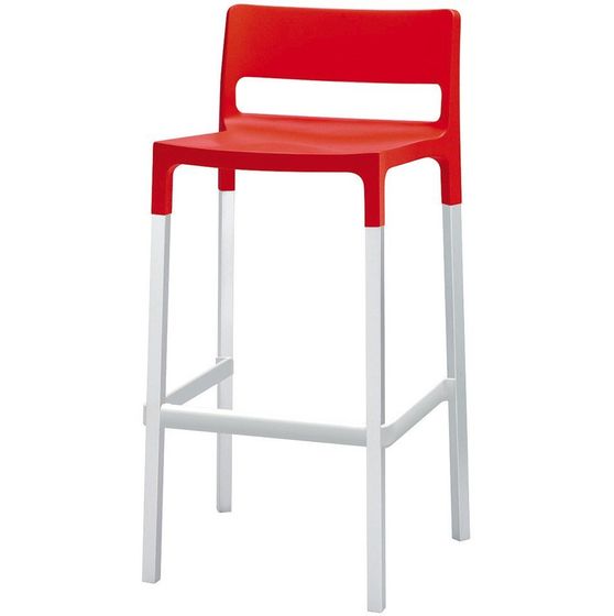 Барный стул Divo красный