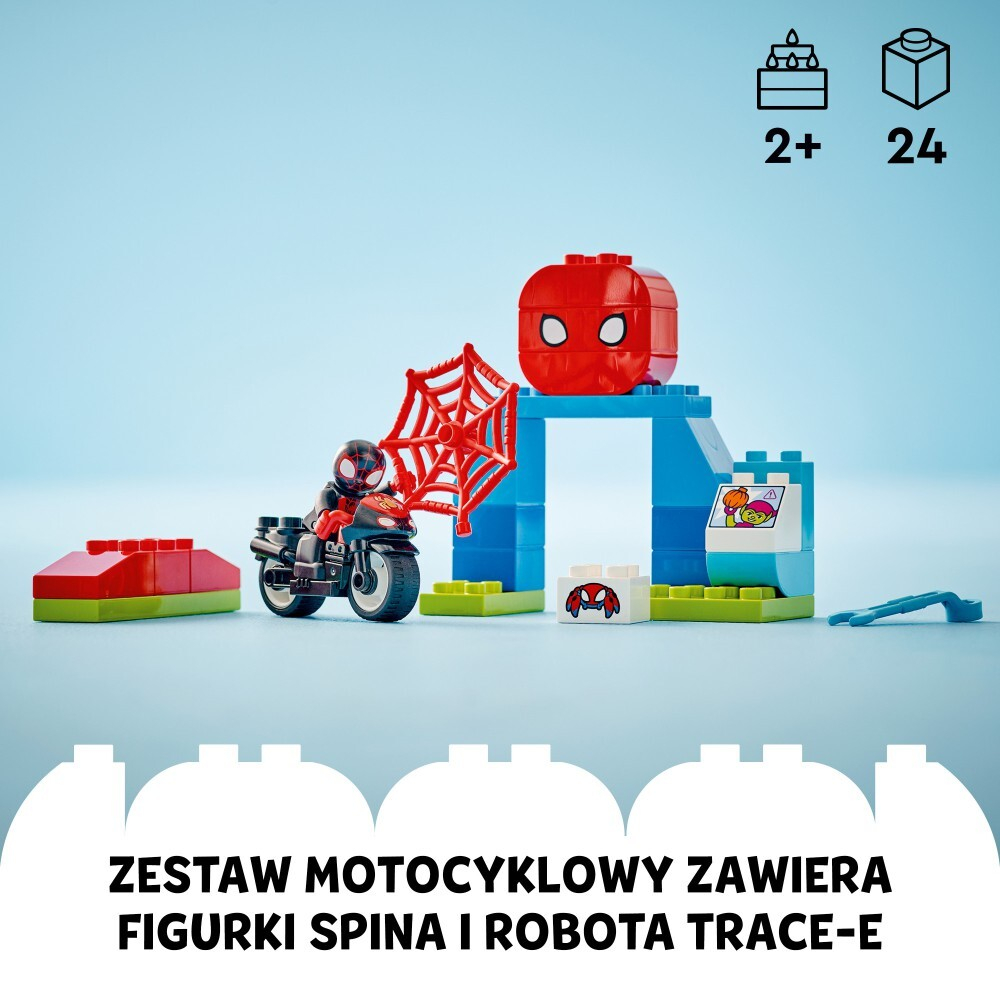 LEGO DUPLO Spidey - Мотоциклетное приключение Спины 10424 / артикул   10424  / GTIN 5702017583792