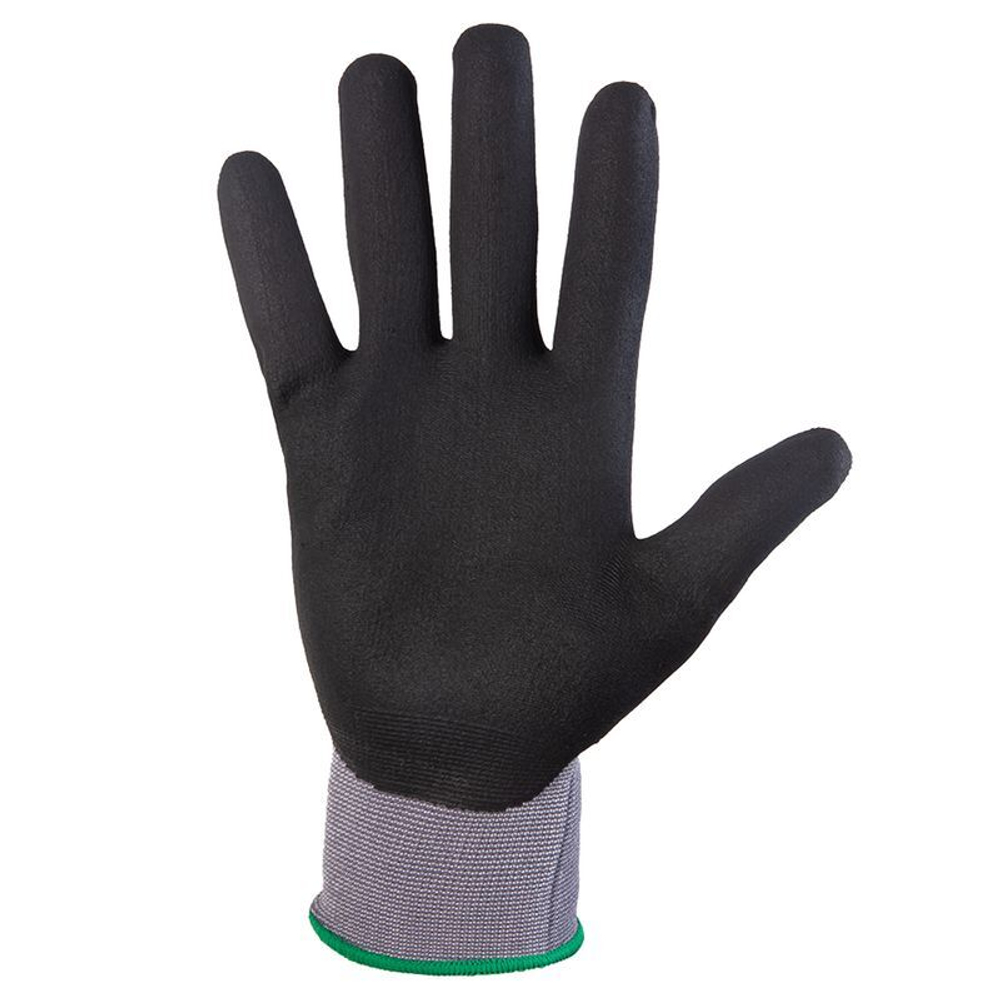 Перчатки из полиэфира с микронитриловым покрытием Jeta Safety размер L