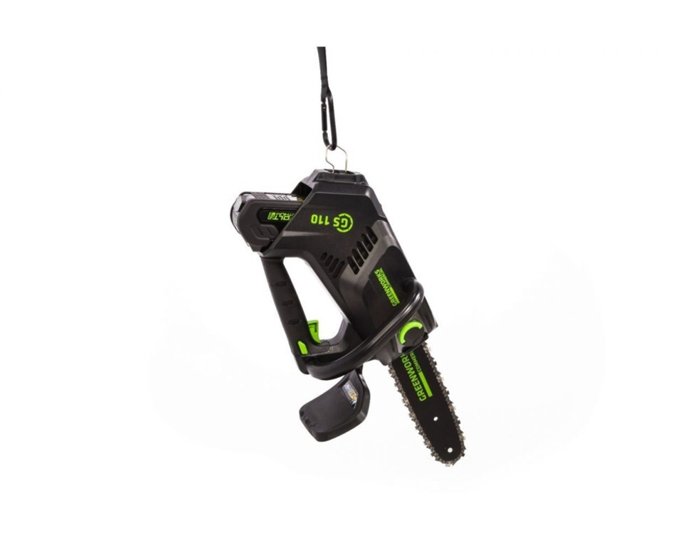 Пила аккумуляторная 40V Greenworks GD40TCS б/щ 25см без АКБ и ЗУ