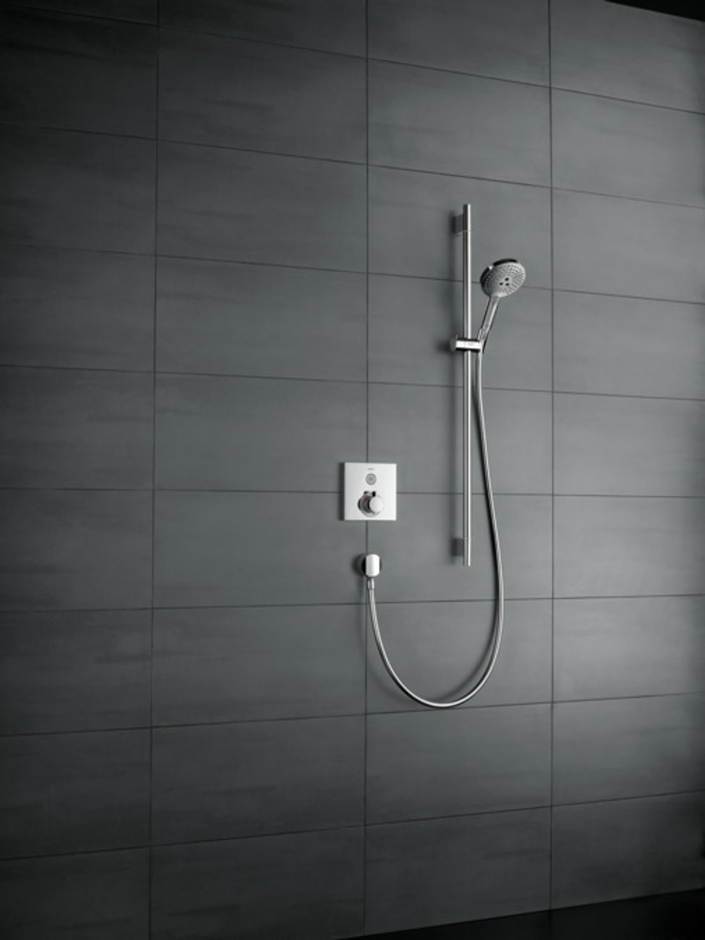 Смеситель встроенный термостат с запорным клапаном Hansgrohe ShowerSelect  15762000