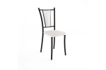 Стул Марсель Стандарт Белый 110 / Черный