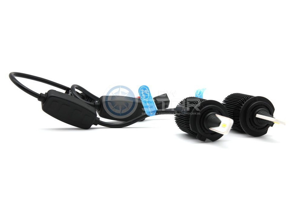 Cветодиодные лампы H7 Sariti J1 Seoul Csp, 5500К, 12V, 25W, EMC (комплект, 2шт)